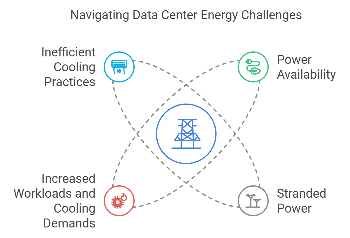 Image showing the challenges of data center